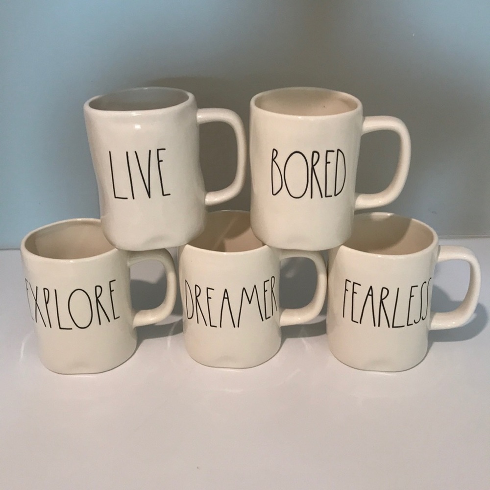 Bundle Rae Dunn Mugs 5 for $25